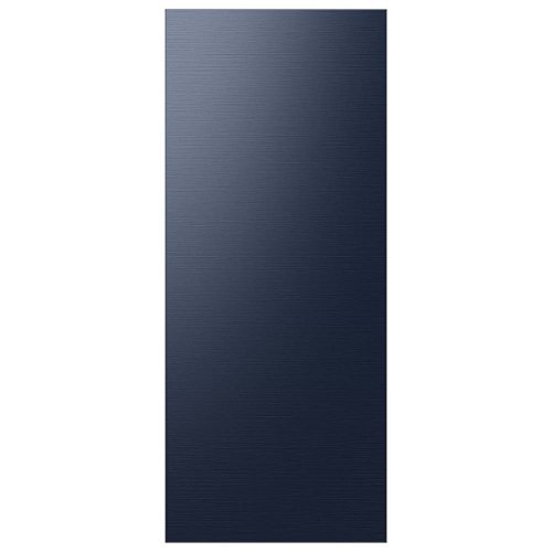 Samsung - Bespoke 3-Door French Door Refrigerator panel - Top Panel - Navy Steel
