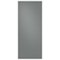 Samsung - Bespoke 3-Door French Door Refrigerator panel - Top Panel - Gray Glass-Front_Standard