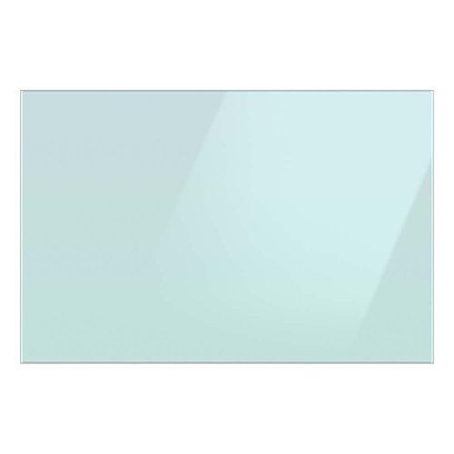 Samsung - Bespoke 3-Door French Door Refrigerator panel - Bottom Panel - Morning Blue Glass