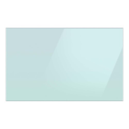 Samsung - Bespoke 4-Door French Door Refrigerator panel - Bottom Panel - Morning Blue Glass