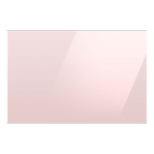 Samsung - Bespoke 3-Door French Door Refrigerator panel - Bottom Panel - Pink Glass
