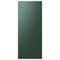 Samsung - Bespoke 3-Door French Door Refrigerator panel - Top Panel - Emerald green steel-Front_Standard