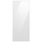 Samsung - Bespoke 3-Door French Door Refrigerator panel - Top Panel - White Glass-Front_Standard