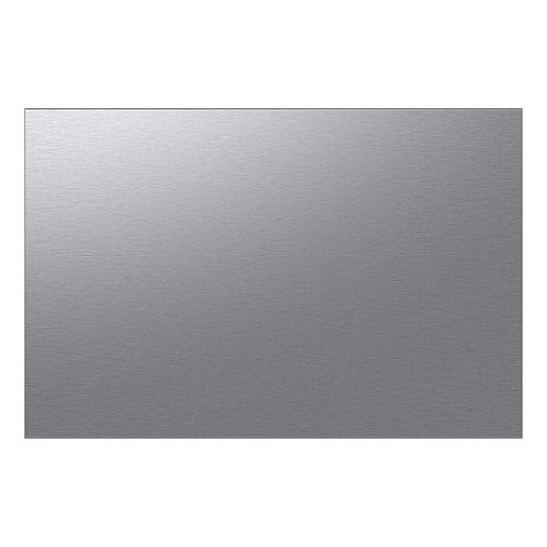 Samsung - Bespoke 3-Door French Door Refrigerator panel - Bottom Panel - Stainless Steel