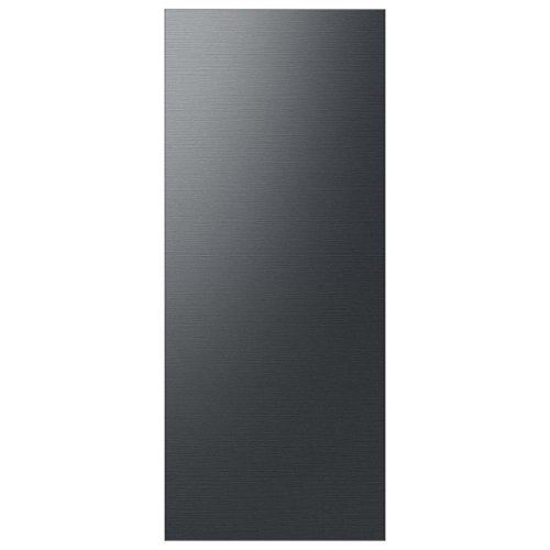 Samsung - Bespoke 3-Door French Door Refrigerator panel - Top Panel - Matte black