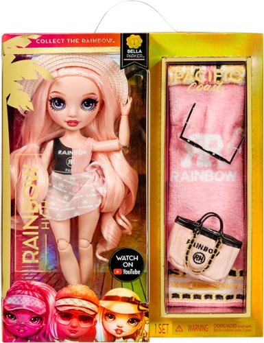 Rainbow High  Pacific Coast Fashion Doll- Bella Parker (Pink) BUY ONLINE