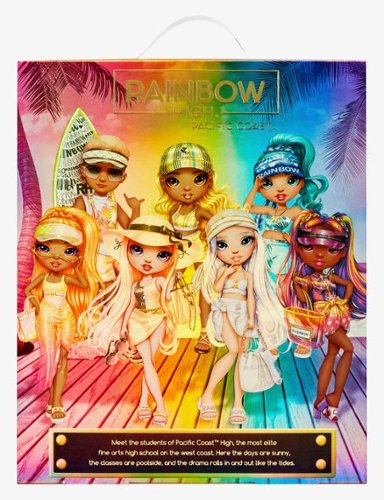 Rainbow High Pacific Coast Fashion Doll- Bella Parker (Pink) - Big