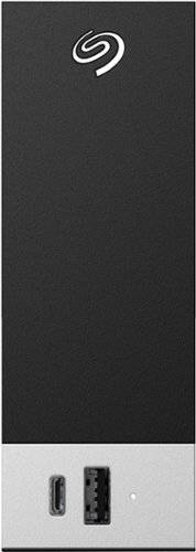 

Seagate - One Touch Hub 8TB External USB-C and USB 3.0 Desktop Hard Drive with Rescue Data Recovery Services - Black
