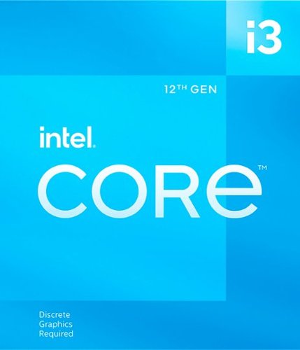 Intel - Core i3-12100F 12th Generation - 4 Core - 8 Thread - 3.3 to 4.3 GHz - LGA1700 - Desktop Processor