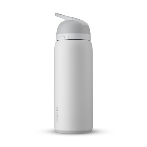 Owala - Flip Insulated Stainless Steel 32 oz. Water Bottle - White