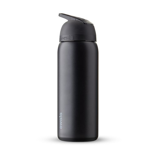 Owala - Flip Insulated Stainless Steel 32 oz. Water Bottle - Black