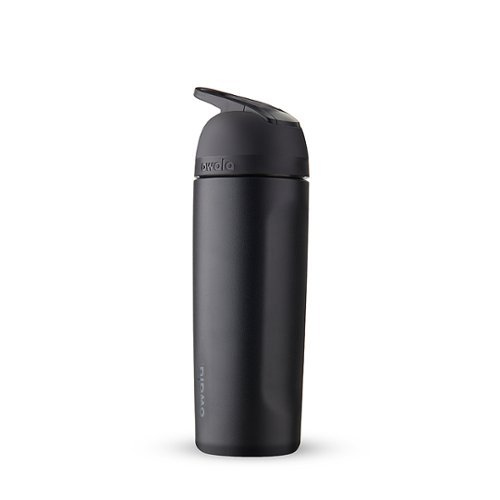 Owala - Flip Insulated Stainless Steel 19 oz. Water Bottle - Black