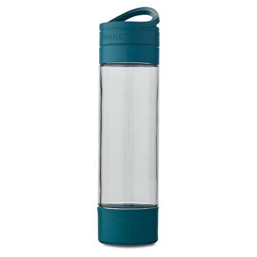 Avana - Makai Glass 19 oz. Water Bottle - Deep Sea Green
