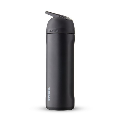 Owala - Flip Insulated Stainless Steel 24 oz. Water Bottle - Black