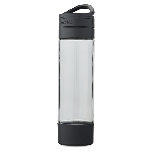Avana - Makai Glass 19 oz. Water Bottle - Onyx