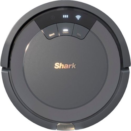 Shark ION Robot A753, Robot Vacuum, Wi-Fi Connected, 120min Runtime, Works with Alexa, Multi-Surface Cleaning - Smoke/Ash