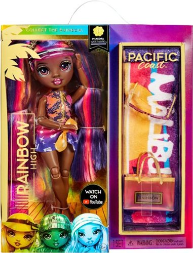 Rainbow High Pacific Coast  Fashion Doll- Phaedra Westward (Sunset) SHOP ONLINE