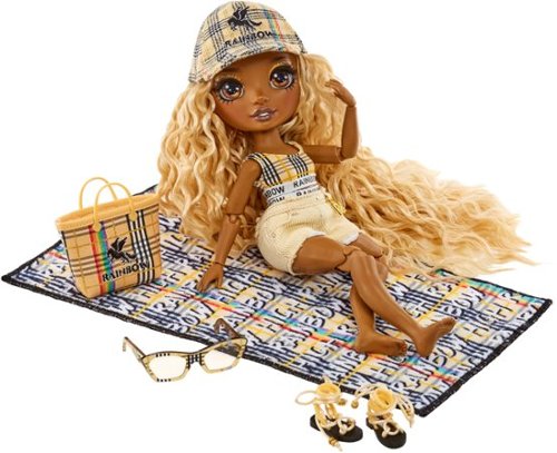 Rainbow High Pacific Coast Fashion Doll- Harper Dune (Sand) WORLDWIDE DELIVERY