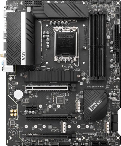 MSI PRO Z690-A WIFI (SOCKET LGA 1700) INTEL Z690 ATX DDR5 WI-FI 6E MOTHERBOARD - BLACK WORLDWIDE DELIVERY
