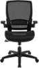 Insignia™ - Ergonomic Mesh Office Chair with Adjustable Arms - Black-Front_Standard