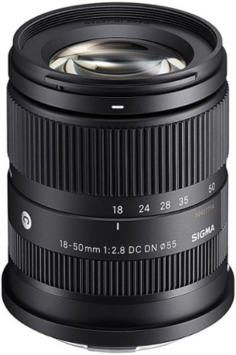 Sigma 18 50mm F2.8 DC DN Contemporary L Mount Black - Best Buy