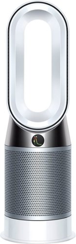 Dyson - HP04 Pure Hot + Cool Smart Tower Air Purifier, Heater and Fan - White/Silver