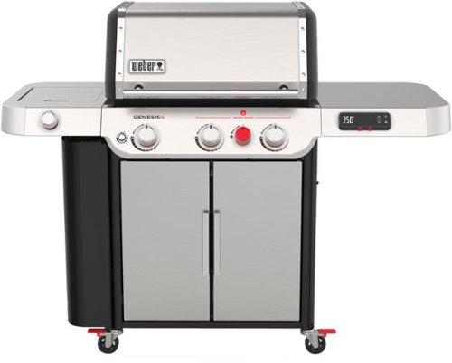 Weber - Genesis Gas Grill SX-335 Propane Gas Grill - Stainless Steel