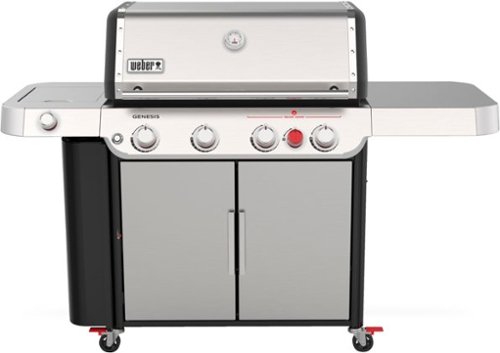 Weber - Genesis S-435 Propane Gas Grill - Stainless Steel