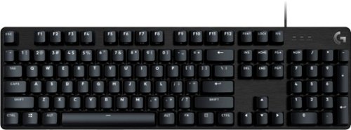 

Logitech - G413 SE Full-Size Wired Mechanical Tactile Switch Gaming Keyboard for Windows/Mac with Backlit Keys - Black