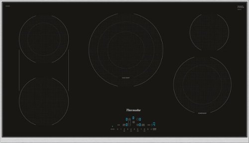 Thermador - Masterpiece Series 36" Built-In Electric Cooktop with 5 elements
