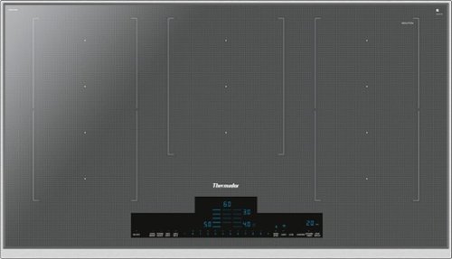 Thermador - Liberty Series 36" Built-In Electric Induction Cooktop with 5 Elements, 3 Flex Zones, Wife and Frame
