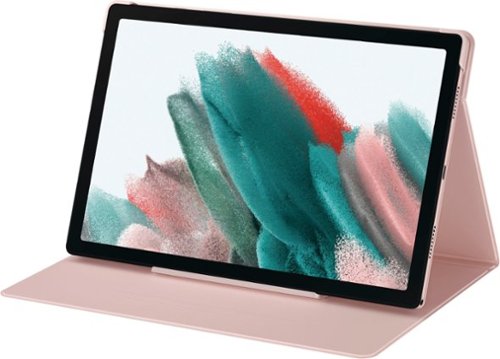 Samsung - Galaxy Tab A8 Book Cover - Pink Gold