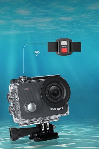 AKASO V50X 4K Waterproof Action Camera with Remote - Gray BUY IN SINGAPORE