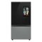 Samsung - BESPOKE 24 cu. ft. French Door Counter Depth Smart Refrigerator with Family Hub - Custom Panel Ready-Front_Standard