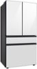 Samsung - BESPOKE 23 cu. ft. 4-Door French Door Counter Depth Smart Refrigerator with Beverage Center - Custom Panel Ready-Front_Standard