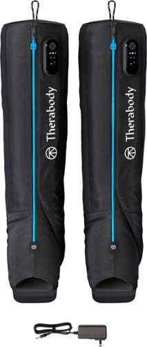 Therabody RecoveryAir JetBoots Large - Black WORLDWIDE DELIVERY