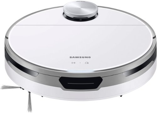 Samsung - Jet Bot Robot Vacuum with Intelligent Power Control - White