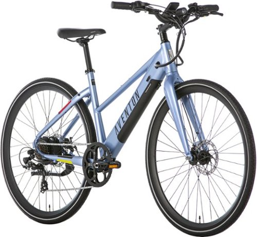 Aventon - Soltera 7-Speed Step-Through Ebike w/ 40 mile Max Operating Range and 20 MPH Max Speed - Medium/Large - Lilac Grey