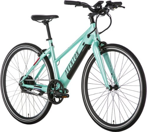 Aventon - Soltera Step-Through Ebike w/ 40 mile Max Operating Range and 20 MPH Max Speed - Medium/Large - Seafoam Green