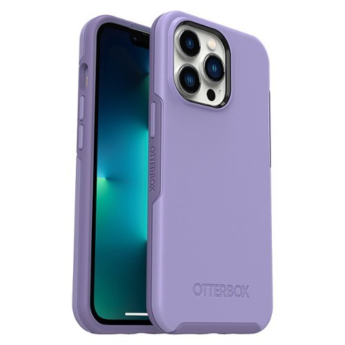 OtterBox - Symmetry Antimicrobial Case for Apple iPhone 13 Pro - Reset Purple