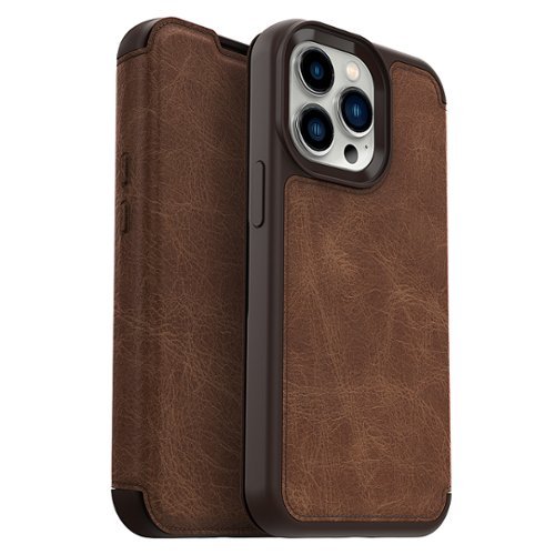 OtterBox - Strada Case for Apple iPhone 13 Pro - Espresso Brown