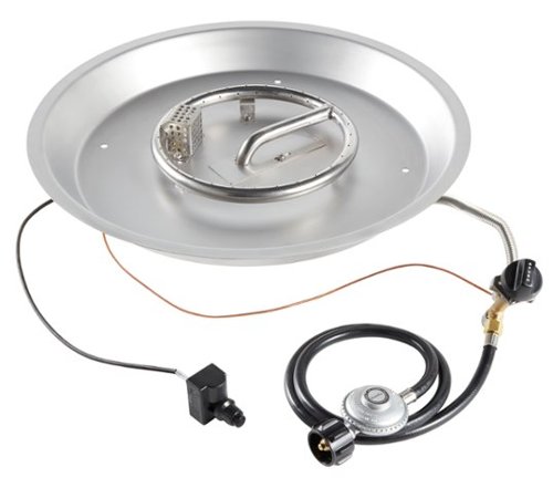 Yardbird® - Fire Table Burner Insert Kit - Round - Stainless Steel-Front_Standard 