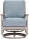 Yardbird® - Eden Outdoor Swivel Rocking Chair - Mist-Front_Standard