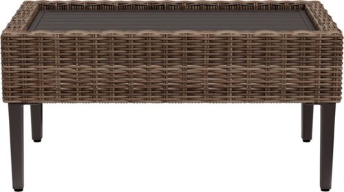 

Yardbird® - Harriet Outdoor Coffee Table - Gray/Brown
