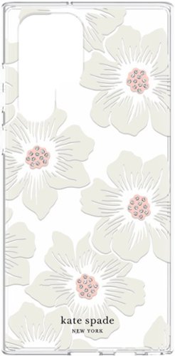 kate spade new york - Protective hardshell case for Samsung Galaxy S22 Ultra - Hollyhock