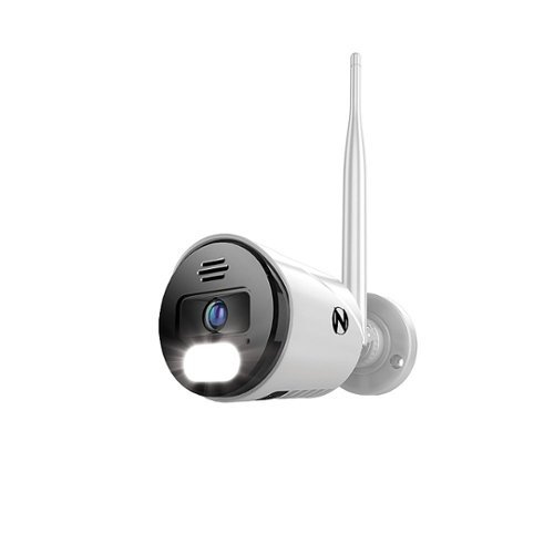 Night Owl - Indoor/Outdoor Wireless IP 4K HD Spotlight Security Camera - White
