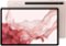 Samsung - Galaxy Tab S8+ - 12.4" 256GB - with S-Pen - Wi-Fi - Pink Gold-Front_Standard