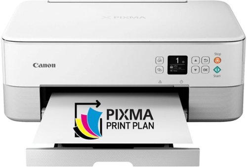 Canon - PIXMA TS6420a Wireless All-In-One Inkjet Printer - White