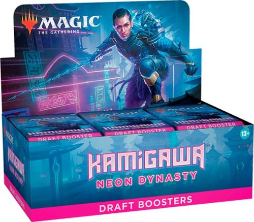 Wizards of The Coast - Magic The Gathering: Kamigawa Neon Dynasty Draft Booster Box