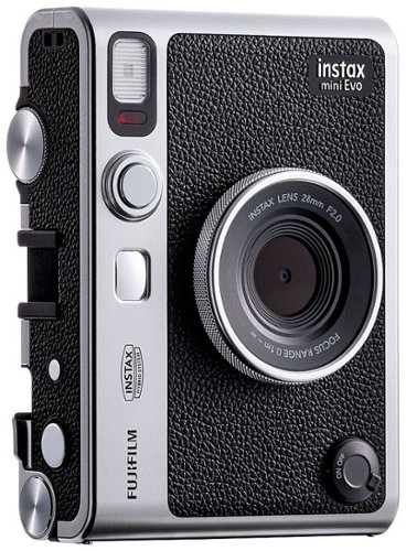 Fujifilm INSTAX MINI Evo Instant Film Camera - Black SHOP ONLINE